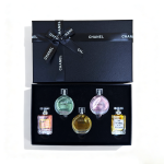 Chanel sample set of five items in a black box