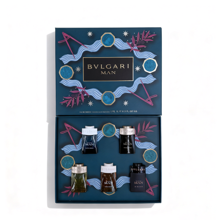 BVLGARI Urban Forest Men's Fragrance Sample Five-Piece Set