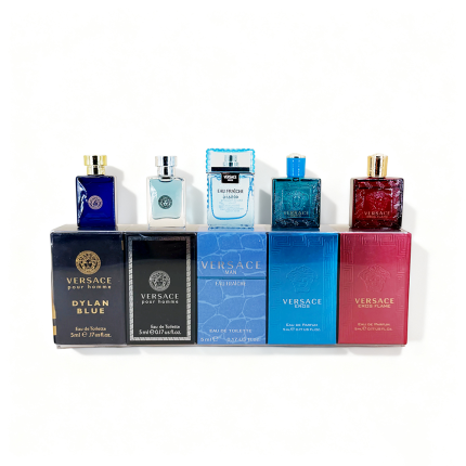 Versace Men's Fragrance Sample 5-Piece Set