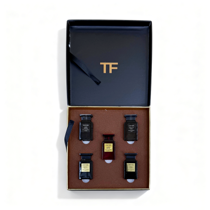 Tom Ford Perfume Sample Set of Five in Brown Box Version