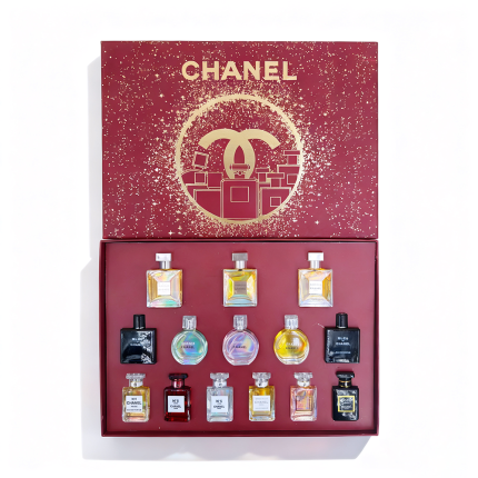 Chanel Red Box Fragrance Miniature 14-piece Set